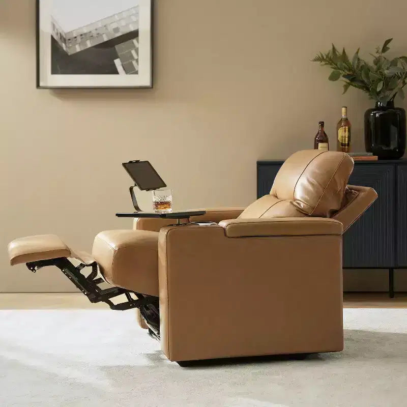 Genuine Leather Recliner Chair