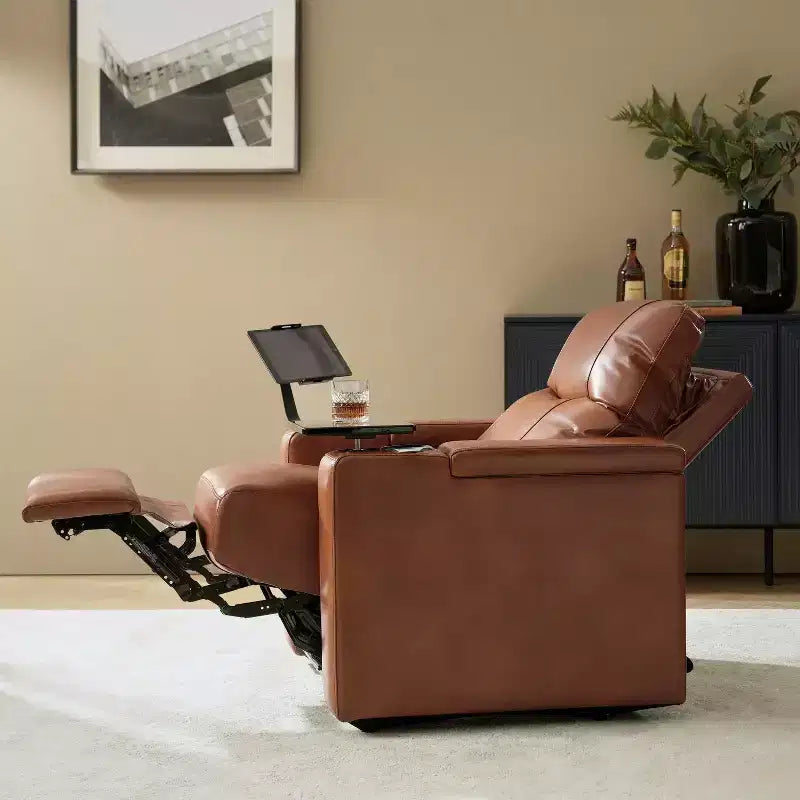 Genuine Leather Recliner Chair