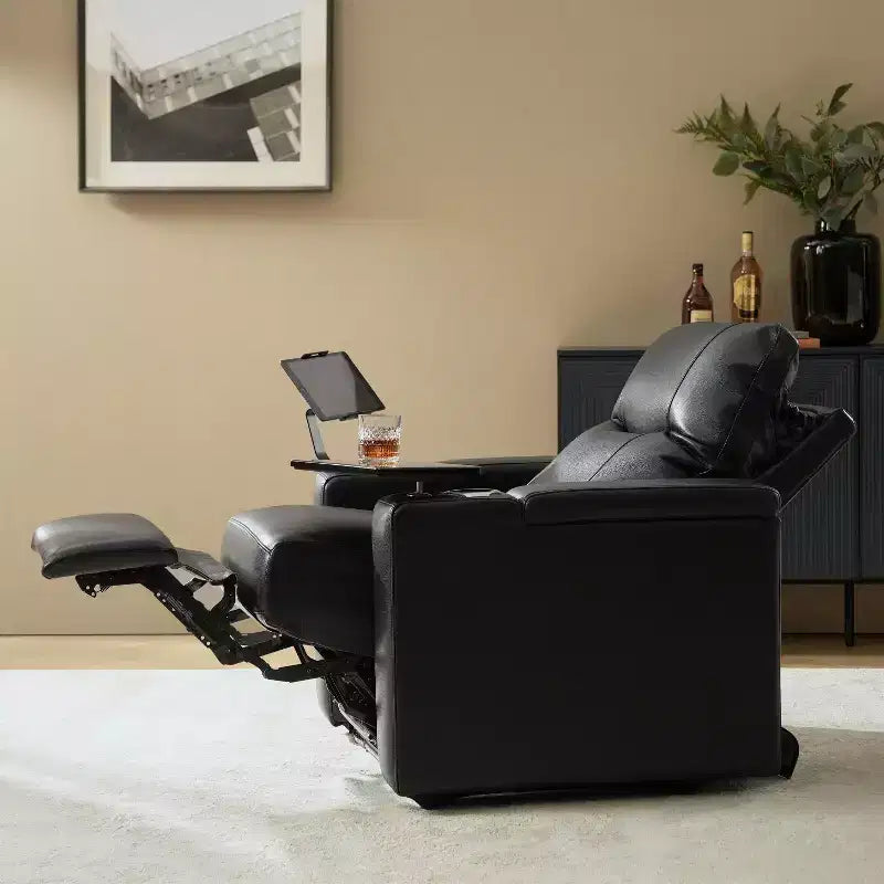 Genuine Leather Recliner Chair