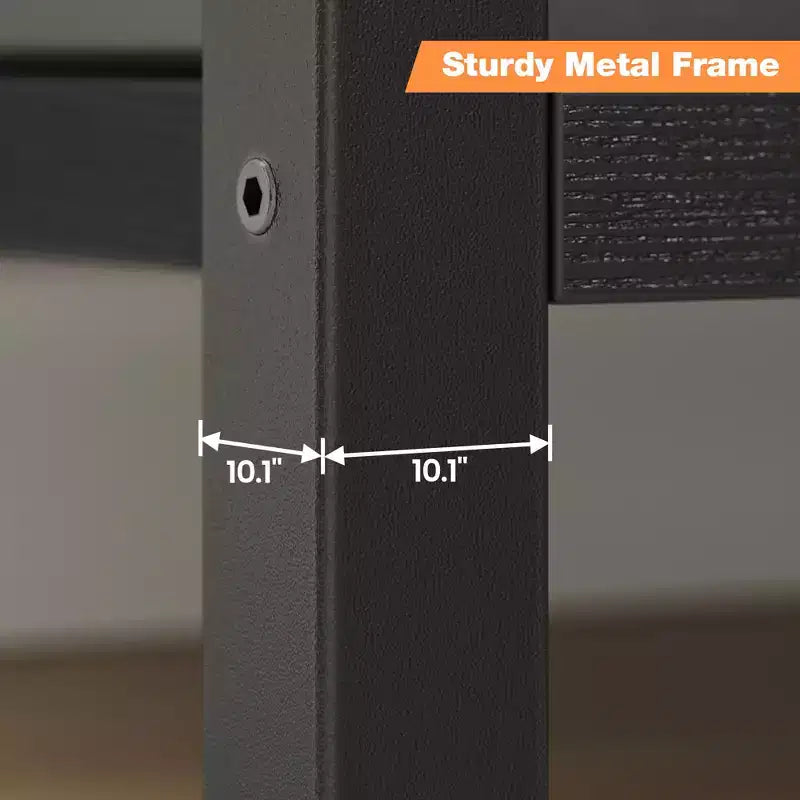 6 Tier Narrow Bookcase Tall Skinny Bookshelf Rustic Corner Shelf Small Bookshelves Industrial Bookcase for Bedroom, Living Room, Home Office