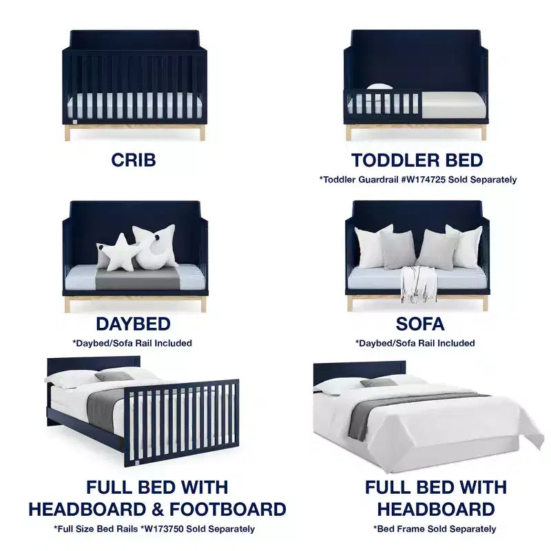Toddler Guardrail for Convertible Cribs