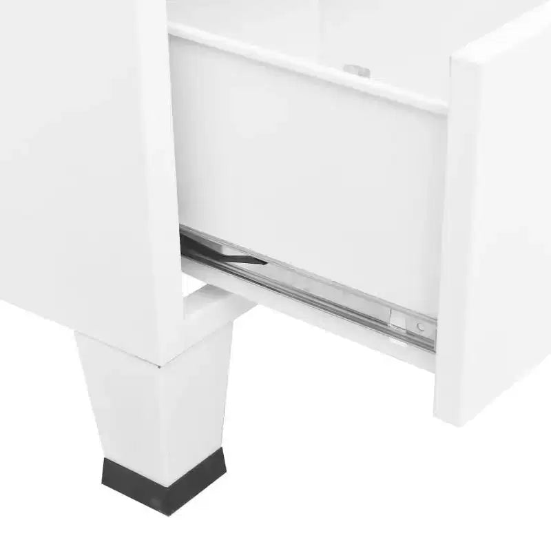 Wardrobe, Black Sheet Metal, Medium with Adjustable Shelves