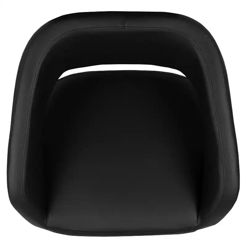 Modern Bar Stool, Rounded Mid-Back with Height Adjustable Swivel Seat