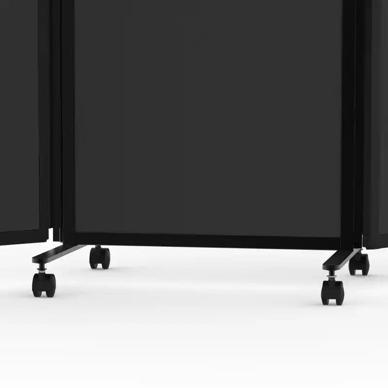 Three-Panel Trifold Acoustic Room Divider Screen (71 x 65)