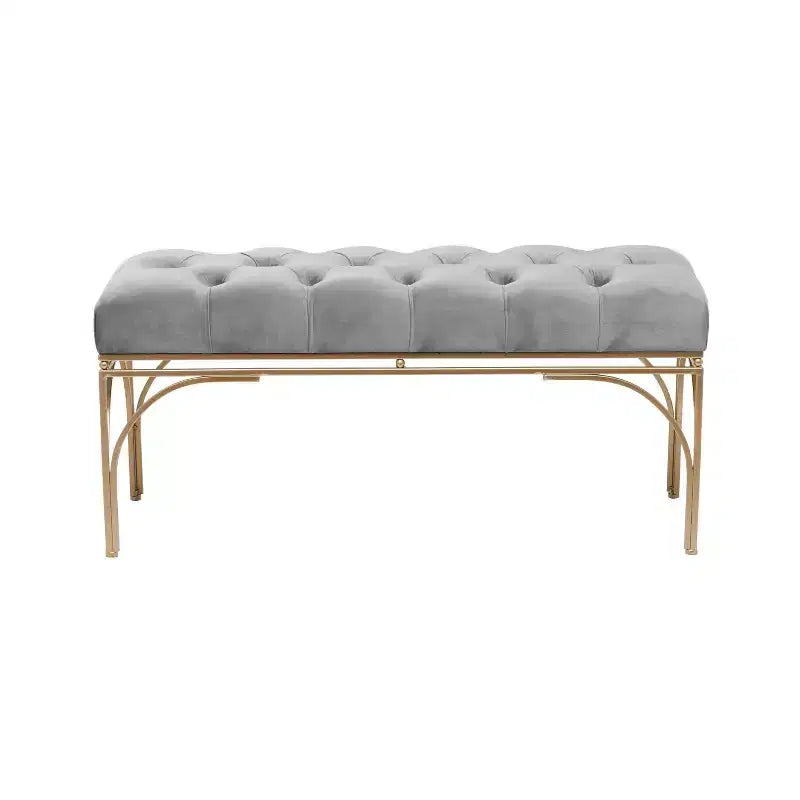 Rectangular Glam Velvet Bench