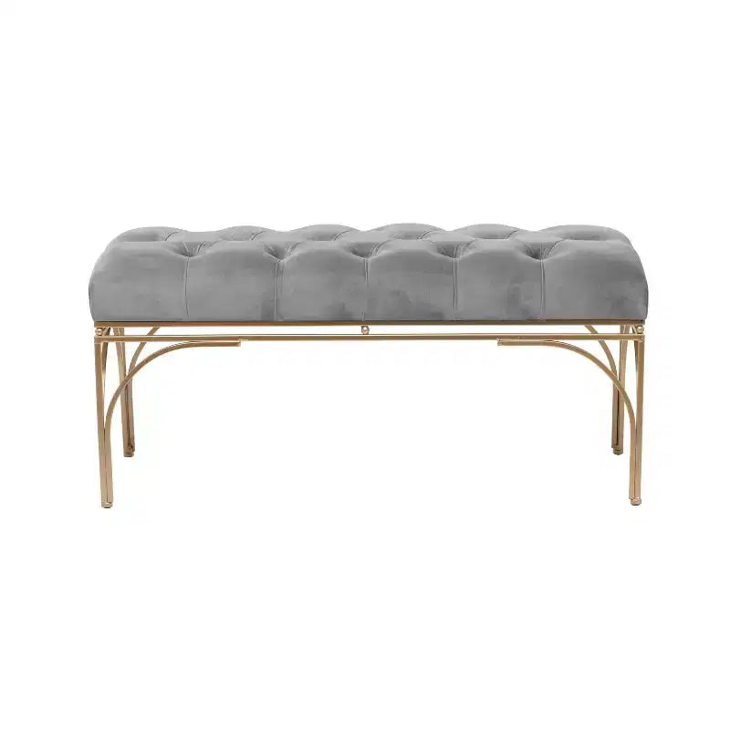 Rectangular Glam Velvet Bench
