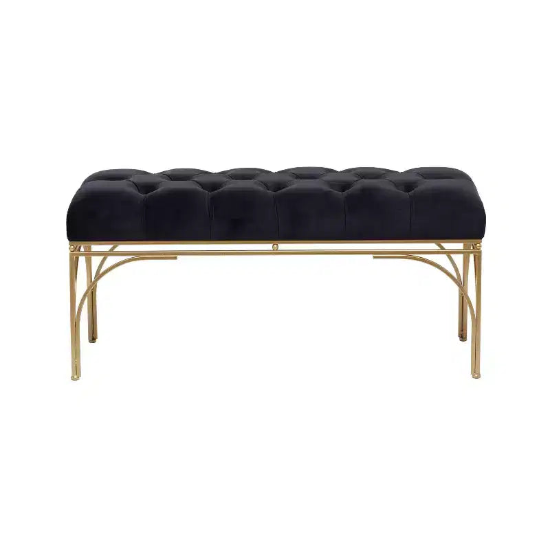 Rectangular Glam Velvet Bench