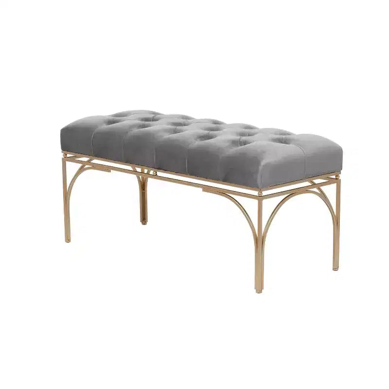 Rectangular Glam Velvet Bench