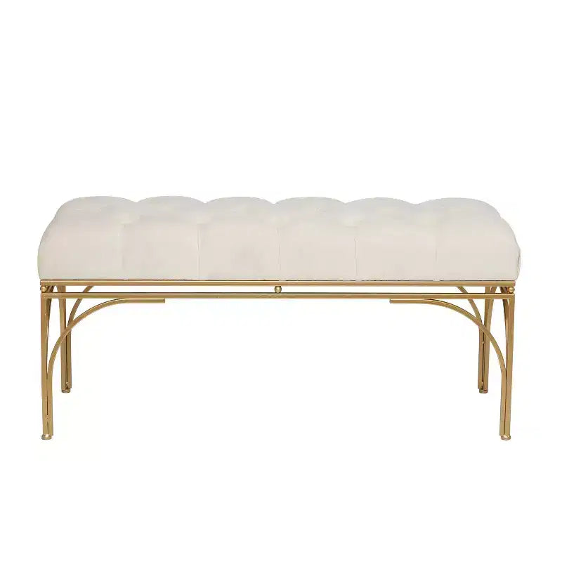 Rectangular Glam Velvet Bench