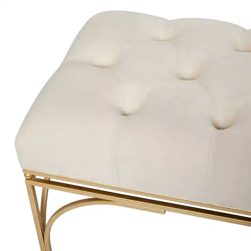 Rectangular Glam Velvet Bench