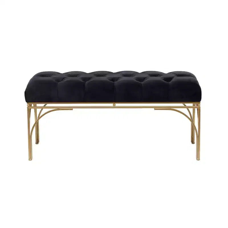 Rectangular Glam Velvet Bench