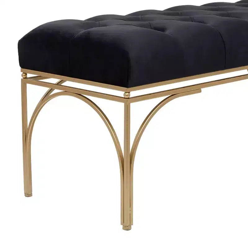 Rectangular Glam Velvet Bench