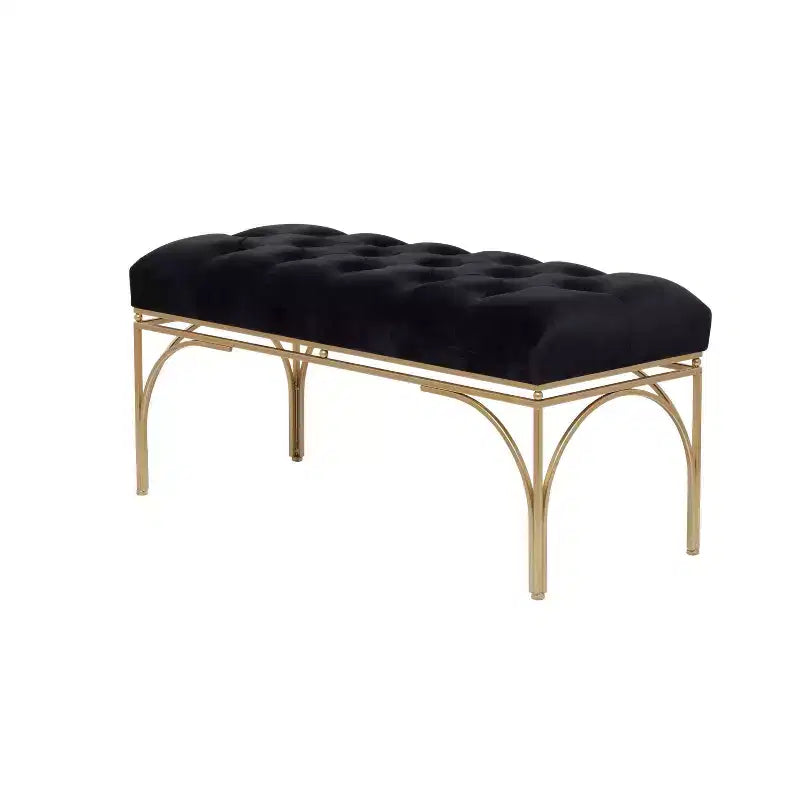 Rectangular Glam Velvet Bench