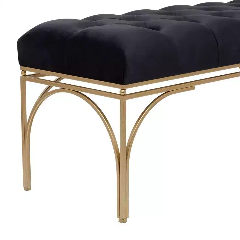 Rectangular Glam Velvet Bench