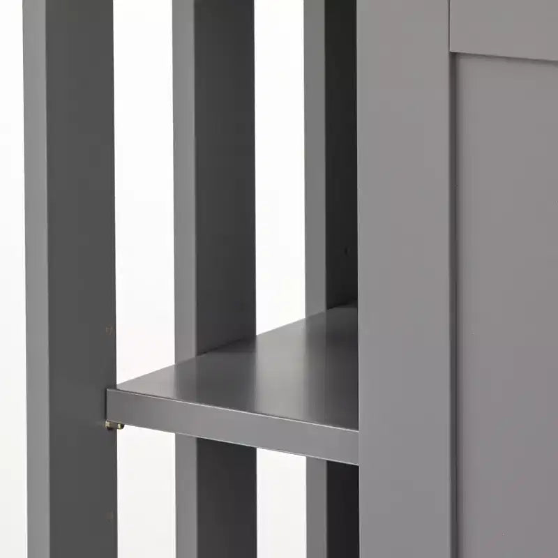 Modular Design Stackable Cabinet with Sliding Doors