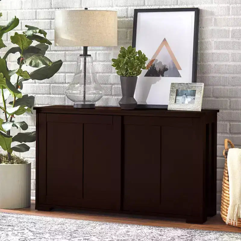 Modular Design Stackable Cabinet with Sliding Doors