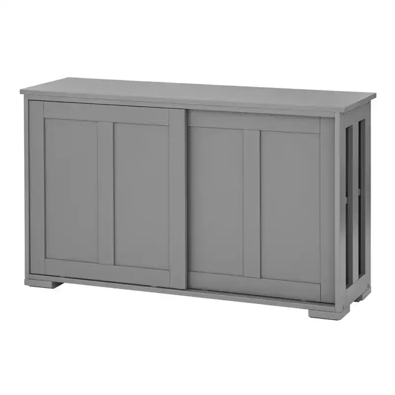 Modular Design Stackable Cabinet with Sliding Doors