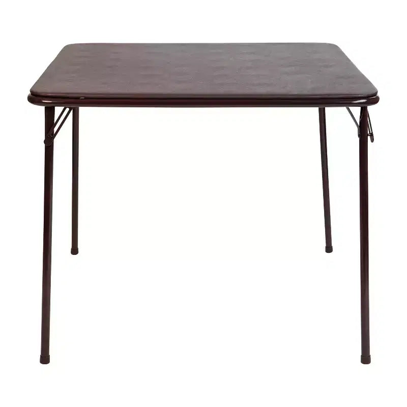 Foldable Card Table with Vinyl Table Top - Game Table - Portable Table