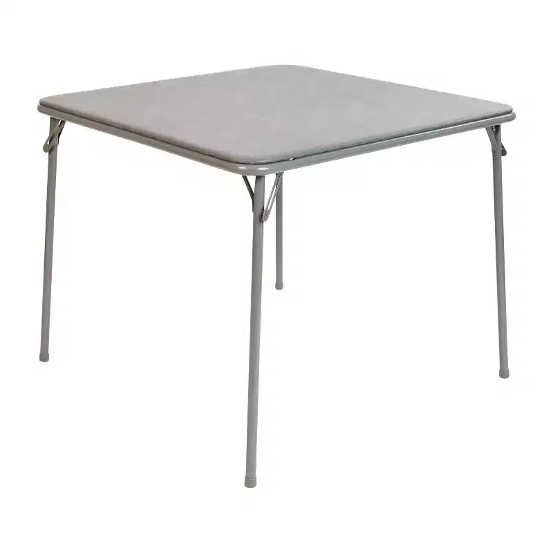Foldable Card Table with Vinyl Table Top - Game Table - Portable Table